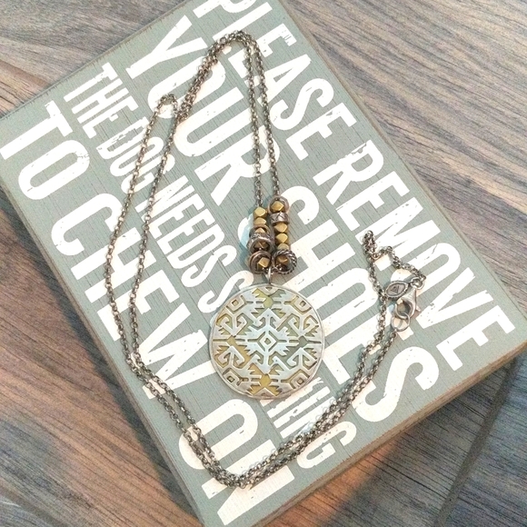 Silpada sundial necklace - Picture 3 of 5